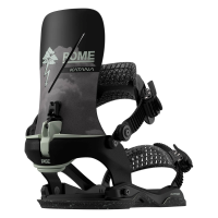 ROME Men's Katana AW Fase X Stale Black Snowboard Bindings (RO.26.28.KATS.BK)