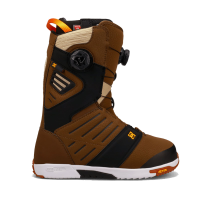 DC Men's Judge Brown/Tan/Orange Snowboard Boots (DC01718200-BNTNOG)