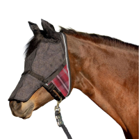 KENSINGTON PROTECTIVE PRODUCTS UViator CatchMask Fly Mask w/ Soft Mesh Ears, Removable Nose & Forelock Opening (KCM421)