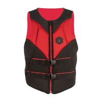 LIQUID FORCE Rush CGA Black/Red Life Vest, XL (2215520)