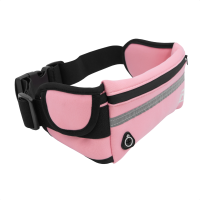 RunUnited Waist Pack for Running, Hiking & Gym - Waterproof Running Accessory w/ Phone Holder & Reflective Stripe
