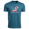 VORTEX Men's Stars and Stripes Short Sleeve T-Shirt (121-13)