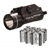 STREAMLIGHT LED Rail Mounted With Black Flashlight Lithium Batteries 12-Pack