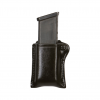 DON HUME G417 Snap On Leather Black Magazine Pouch for Glock 17 (D733413)