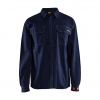 BLAKLADER 3276 FR Collared Navy Blue Shirt (327615518900)