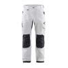 BLAKLADER 1690 White/Dark Grey RipStop Pants (169013301098)