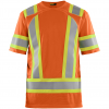 BLAKLADER Men's 3495 CSA Hi-Vis Orange SS T-Shirt (349510115300)