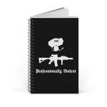 Professionally Violent Spiral Notebook