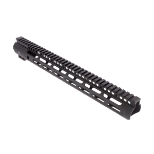 MIDWEST INDUSTRIES INC MISLH15 Slimline AR-15 6061 Aluminum Black Hard Coat Anodized 15