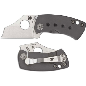 Spyderco C236TIP McBee 1.52 CTS-XHP Wharncliffe Blade Titanium FrameLock Handle