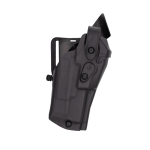 Safariland 6360RDS ALS/SLS Mid-Ride Level III Duty Holster for GLOCK 17 with RDS/X300 - STX Plain Black - Right Hand