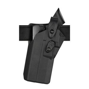 Safariland 7360RDS ALS/SLS Mid-Ride Level III Duty Holster for SIG P320 with RDS/X300 - Plain Black - Right Hand