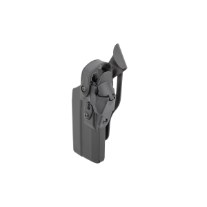 Safariland 7360RDS ALS/SLS Mid-Ride Level III Duty Holster for GLOCK 17 Gen5 with RDS/X300 - Plain Black - Right Hand