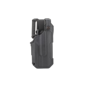 Blackhawk T-Series L3 Duty LB Holster Fits Glock 17/22 w/ TLR7 - Right Hand - Black - Open Box