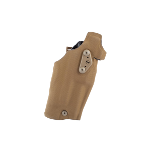 Safariland 6354DO ALS Leg Shroud Level I Tactical Holster for GLOCK 17 with RDS/X300 - Cordura Coyote - Right Hand