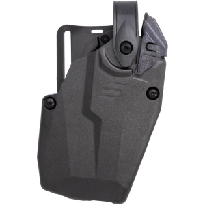 Safariland Safarivault RDS Level 1 Duty Holster For Glock 17/19 With TLR-7 - Black - Right Hand