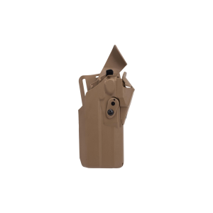 Safariland 7390RDS ALS Mid-Ride Level I Duty Holster for GLOCK 17 with RDS/X300 - Plain FDE - Right Hand