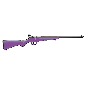 Savage Arms Rascal Single Shot Rifle 22 LR - 16.125" - Blued - Purple Stock - Savage Arms