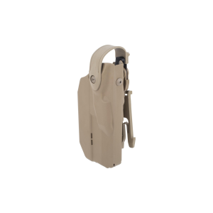 Safariland 7360 7TS ALS/SLS Mid-Ride Level III Duty Holster for SIG P320 Full Size with Lasermax Defense PAiL - Flat Dark Earth - Right Hand