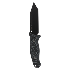 Hogue EX-F02 4.5" Tanto Fixed Blade Knife - Black - Hogue
