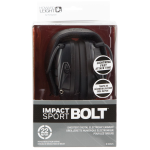 Impact Sport Bolt Electronic Earmuffs - Impact Sport Bolt Electronic Earmuffs Black