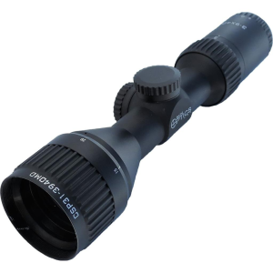 Sun Optics Hunter Plus II Compact Rifle Scope 3-9X40 Mil-Dot - Sun Optics
