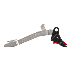 Overwatch Precision Flat Trigger - Black/Red  Glock Gen 5 Compatible