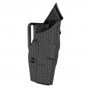 Safariland Model 6390 ALS Mid-Ride Level I Retention Duty Holster for Sig Sauer P320 9C  STX Basket Weave - Right  Hand-Black