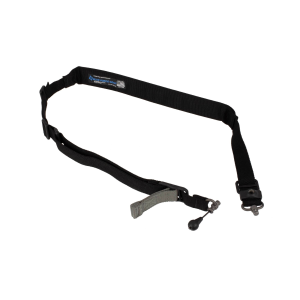 Blue Force Gear VCAS2TO1RED200AABK Vickers 221 Sling with RED Swivel 2 W Padded Single/Two Point Black Cordura