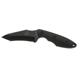 Ka-Bar 2486 TDI Hell Fire 3.56 Recurve Tanto 1095 Cro-Van Black Ultramid Handle Fixed