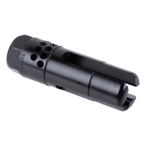 Surefire Warcomp Sport Flash Hider 5/8-24, Black - Tactical Flash Hider for Enhanced Stealth and Shooting Accuracy - WARCOMP-SPORT-762-5-8-24