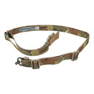 Blue Force Gear VCAS2TO1PB125AAMC Vickers 221 Sling with Push Button Swivels 1.25 W One-Two Point MultiCam Cordura Nylon