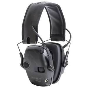 Impact Sport Electronic Earmuffs - Impact Sport Electronic Earmuffs Multicam Black