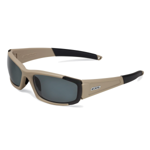ESS CDI Glasses - Terrain Tan with  Clear/Smoke Gray Lenses