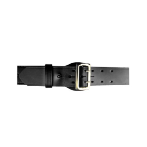 Boston Leather 2.25" Fully Lined Sam Browne Duty Belt - Nickel Buckle - Boston Leather