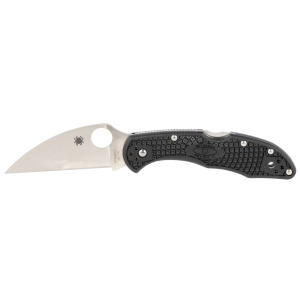 Spyderco C11FPWCBK Delica 4 Lightweight Wharncliffe 2.87 VG-10 Stainless Steel Full-Flat FRN Black Handle Folding