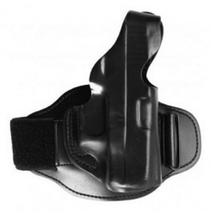 Desantis Leather Ankle Rig Holster Size E1Z0 - Right Hand - Black - Desantis