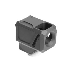 Faxon Firearms Compensator Fits Glock G43/G43X/G48, Black - Enhance Glock Performance with Reliable Compensator - FF-P-A-COMP-SS-G-02