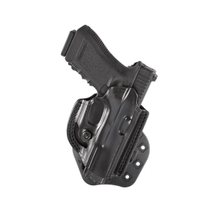 Aker Leather Flatsider XR-19 Paddle Holster - Left Hand - Glock 17/22 - Aker Leather