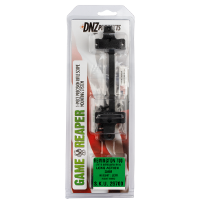 DNZ 26700 Game Reaper  Remington 700 Long Action 30mm Low 1-Piece Matte Black