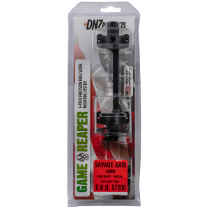 DNZ Game Reaper Savage Axis 30mm High Aluminum Scope Mount, Black - 57200