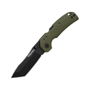 Cold Steel Engage 3.125" Folding Tanto Knife Green GFN Grip - Cold Steel