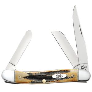 Case Knives 6.5 BoneStag Medium Stockman Pocket Knife - Case