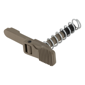 Forward Controls Design Ambidextrous AR-15 Magazine Release - Serrated Lever - FDE