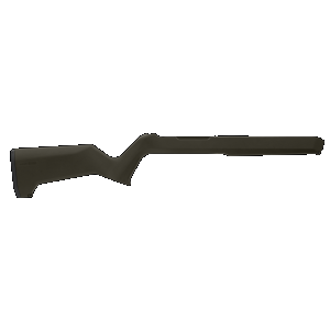 Magpul MOE X-22 Stock Fits Ruger 10/22 OD Green - Rugged MOE X-22 Stock for Optimal Performance with Ruger 10/22 - MAG1428-ODG