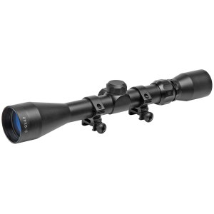 Truglo Trushot 3-9x40mm Duplex 1 Tube w/ Mounting Rings Black Matte Finish TG853940B