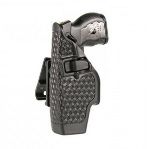 BLACKHAWK! Serpa Level 2 Duty Holster - Size 15 - Basketweave Black - Right Hand - Blackhawk