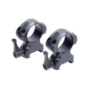 Konus 7406 Steel Rings  with Quick Detach Picatinny/Weaver 1 High Black Matte