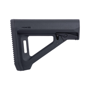 Magpul MOE RL Carbine Stock Black - Ergonomic MOE RL Carbine Stock for Enhanced Performance and Comfort in Tactical Situations - MAG1440-BLK