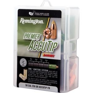 Remington Premier AccuTip Muzzleloader Bullets 50 cal. 250 gr. 24 pk. - Remington